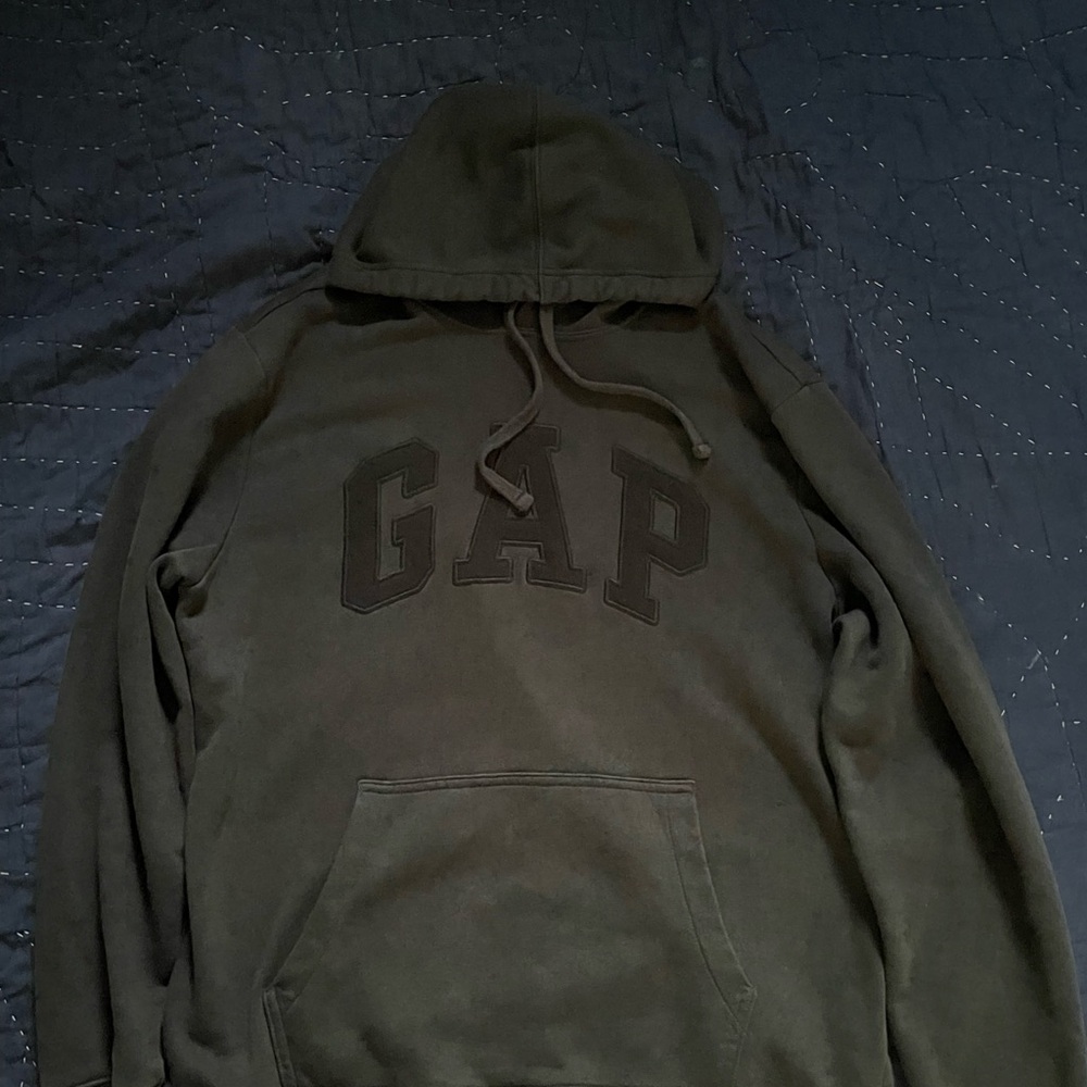 GAP Men's Light Black Hoodie